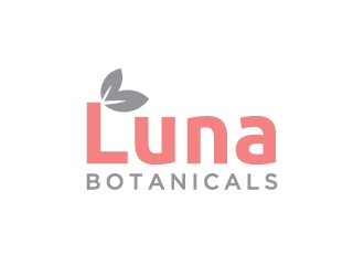 Luna botanicals  logo design by sakarep