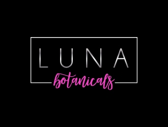 Luna botanicals  logo design by dchris