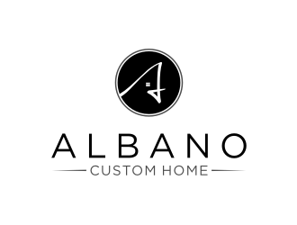 Albano Custom Homes logo design by asyqh