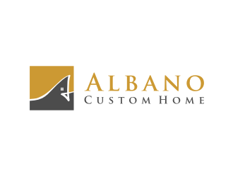 Albano Custom Homes logo design by asyqh