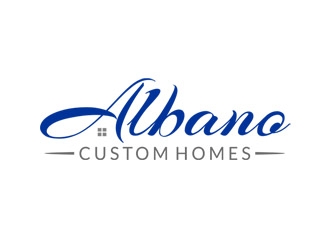 Albano Custom Homes logo design by item17