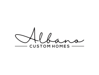 Albano Custom Homes logo design by rokenrol