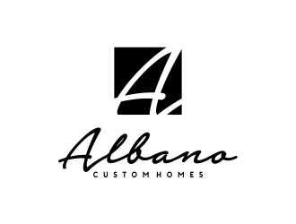 Albano Custom Homes logo design by CreativeKiller