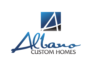 Albano Custom Homes logo design by megalogos