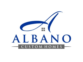 Albano Custom Homes logo design by item17