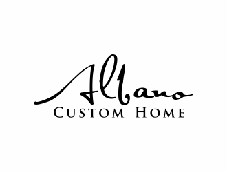 Albano Custom Homes logo design by hopee