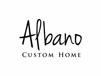 Albano Custom Homes logo design by hopee