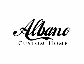 Albano Custom Homes logo design by hopee
