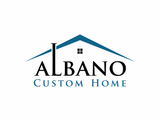 Albano Custom Homes logo design by hopee