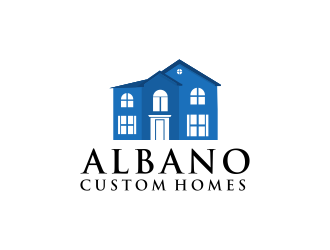 Albano Custom Homes logo design by RIANW