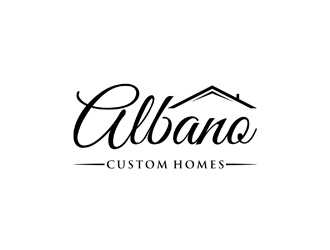 Albano Custom Homes logo design by johana