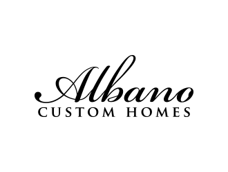 Albano Custom Homes logo design by lexipej