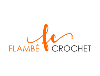 Flambé Crochet logo design by Gravity
