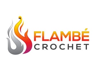 Flambé Crochet logo design by LogoInvent