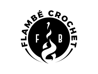 Flambé Crochet logo design by Mbezz