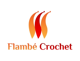 Flambé Crochet logo design by jaize