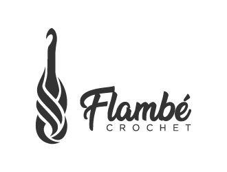 Flambé Crochet logo design by uyoxsoul