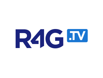 R4G.TV logo design by keylogo