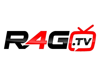 R4G.TV logo design by jaize