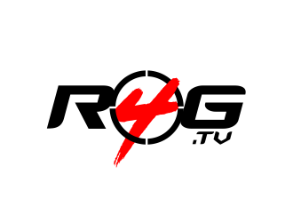 R4G.TV logo design by ekitessar