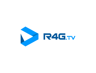 R4G.TV logo design by pencilhand
