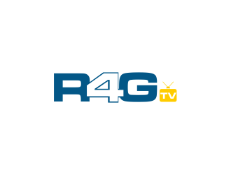R4G.TV logo design by done