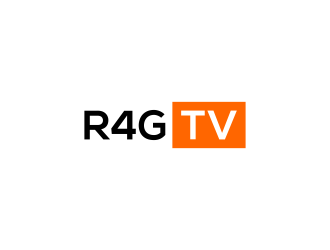 R4G.TV logo design by ubai popi