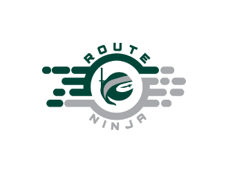 Route Ninja logo design by nona