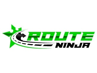 Route Ninja logo design by daywalker