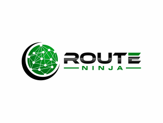 Route Ninja logo design by mutafailan