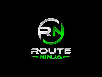Route Ninja logo design by ubai popi