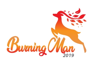 Burning Man 2019 logo design by Suvendu