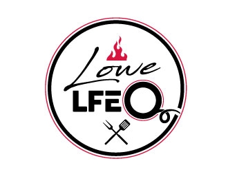 Lowe LFE Q or BBQ logo design by REDCROW