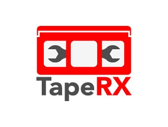 Tape RX  logo design by daywalker