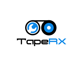 Tape RX  logo design by serprimero