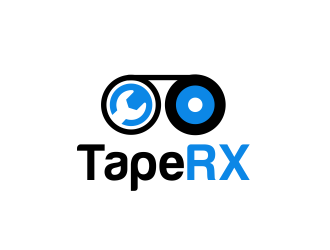 Tape RX  logo design by serprimero