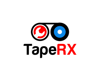 Tape RX  logo design by serprimero