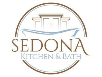 Sedona Kitchen & Bath logo design by jaize
