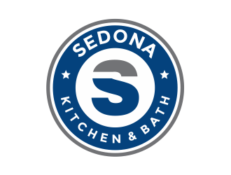 Sedona Kitchen & Bath logo design by Girly