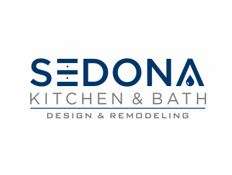 Sedona Kitchen & Bath logo design by agus