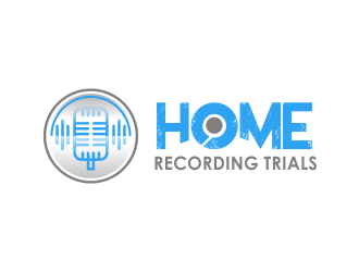 Home Recording Trials logo design by giphone