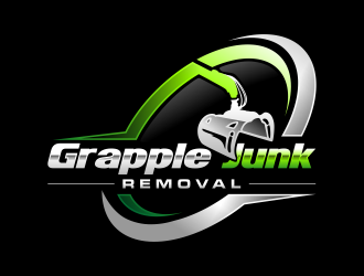 grapple junk removal logo design by imagine