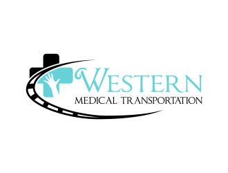 Western Medical Transportation logo design by done
