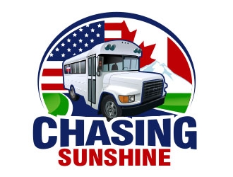 Chasing Sunshine logo design by Sorjen