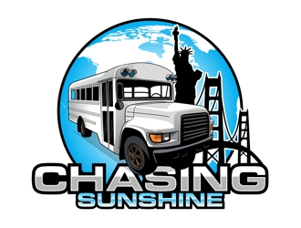 Chasing Sunshine logo design by DreamLogoDesign