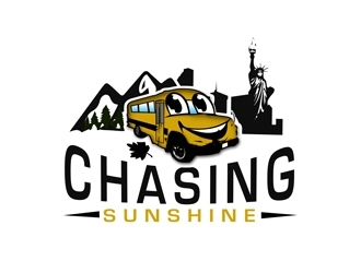 Chasing Sunshine logo design by bougalla005