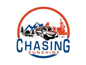 Chasing Sunshine logo design by bougalla005
