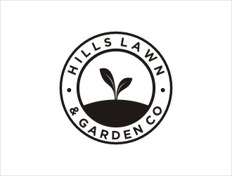 HILLS LAWN & GARDEN CO. logo design by bunda_shaquilla