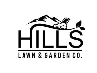 HILLS LAWN & GARDEN CO. logo design by REDCROW