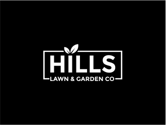HILLS LAWN & GARDEN CO. logo design by Girly
